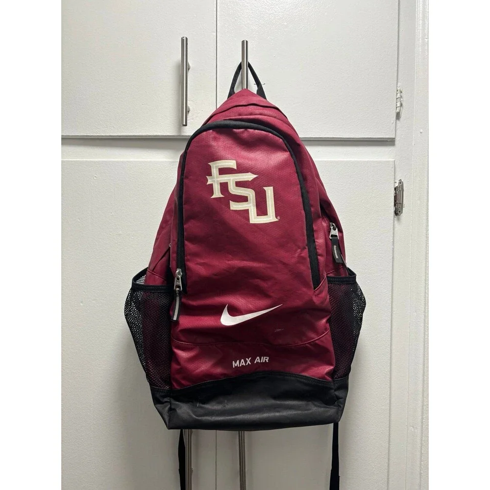 fsu backpack nike Nike Florida State seminoles Nike team issued Football Travel Backpack Bag  # FSU